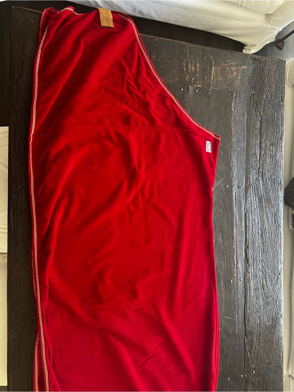 Eskadron Red Fleece Horse Cooler XL Red  - dressage Hunter jumper
